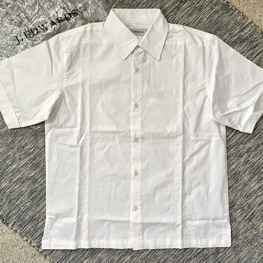 Boys Guayabera Shirt
